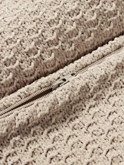 Weiche Strick-Kissenhülle Everly aus Chenille