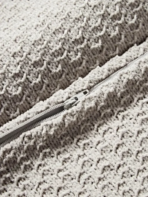 Weiche Strick-Kissenhülle Everly aus Chenille