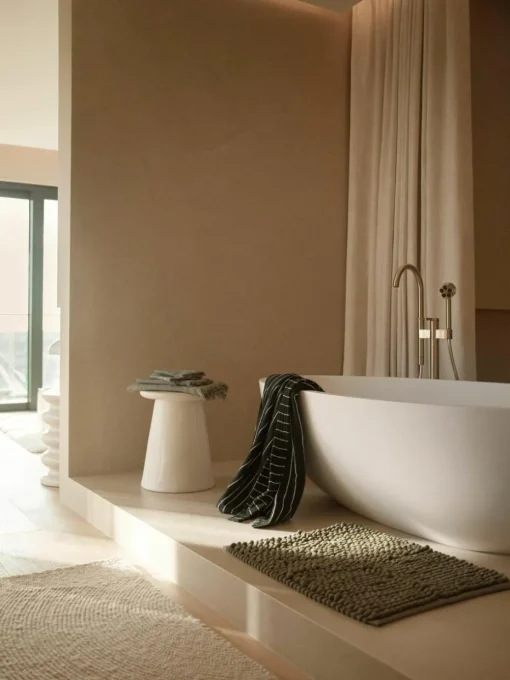 Weicher Badvorleger Brady im Schlingen-Design