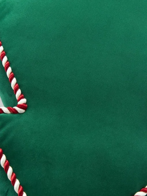 Weihnachtsbaum-Dekokissen Ziva aus Samt