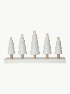 Weihnachtsdekoration Skog aus Kiefern- und Birkenholz