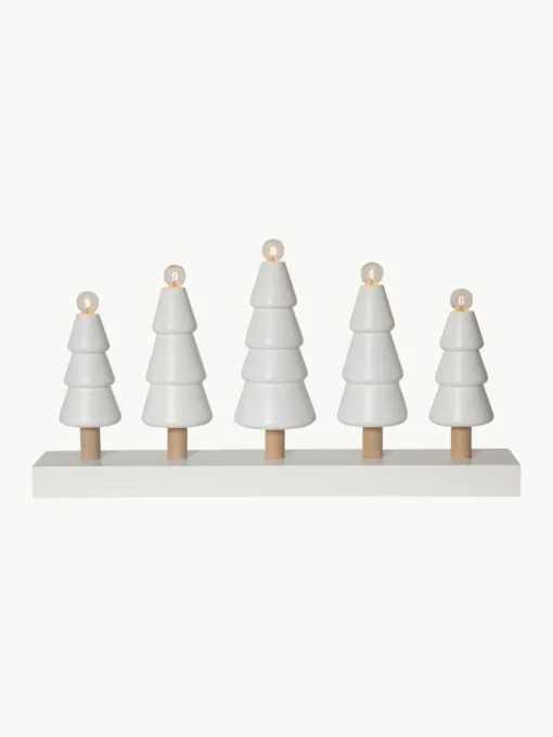 Weihnachtsdekoration Skog aus Kiefern- und Birkenholz