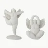 Weihnachtsfiguren Hadessa in Engelform, 2er-Set