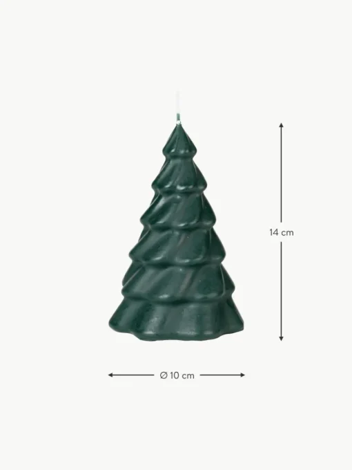 Weihnachtskerze Pinus in Tannenbaumform