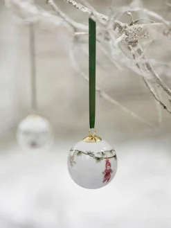 Weihnachtskugel Hammershøi aus Porzellan