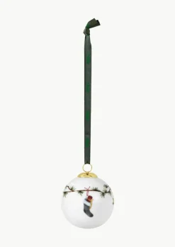 Weihnachtskugel Hammershøi aus Porzellan