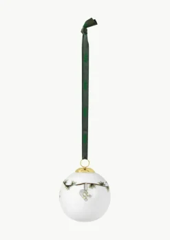 Weihnachtskugel Hammershøi aus Porzellan
