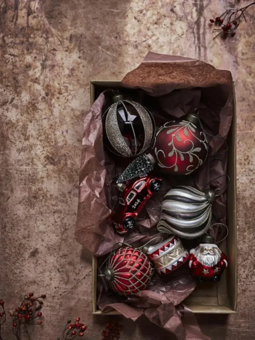 Weihnachtskugeln Mult, 4 Stück