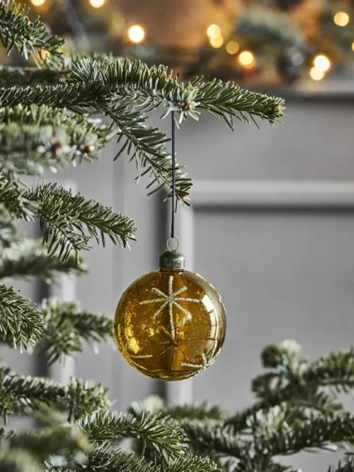 Weihnachtskugeln Star, 4 Stück