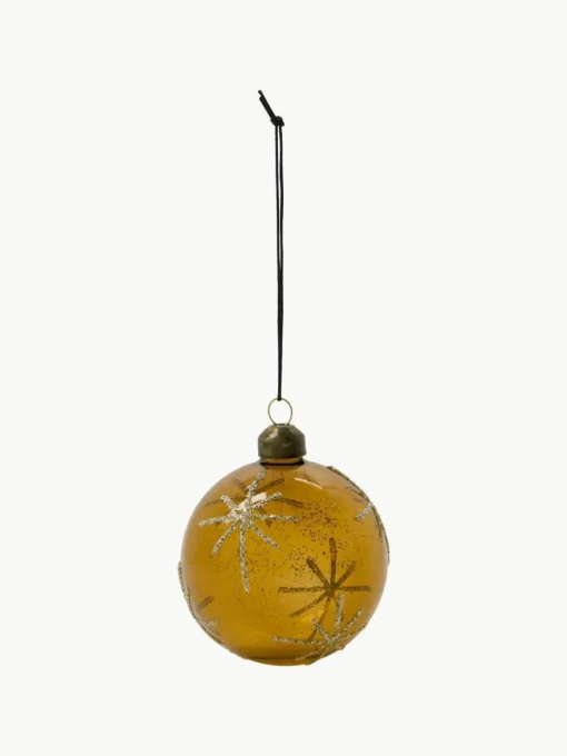 Weihnachtskugeln Star, 4 Stück