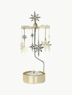 Weihnachts-Teelichthalter Northern Star, drehbar