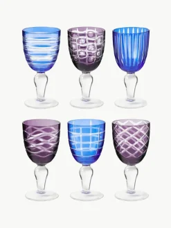 Weingläser Cobalt, 6er-Set