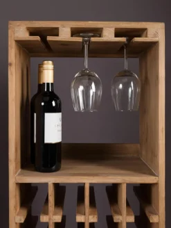 Weinregal Claude aus Eichenholz
