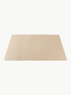 Wendbare Tischsets Bitz aus Kunstleder, 4 Stück