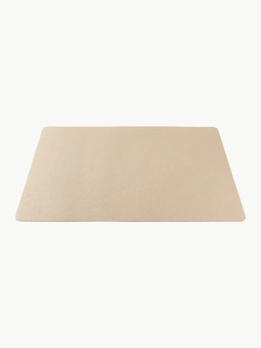 Wendbare Tischsets Bitz aus Kunstleder, 4 Stück