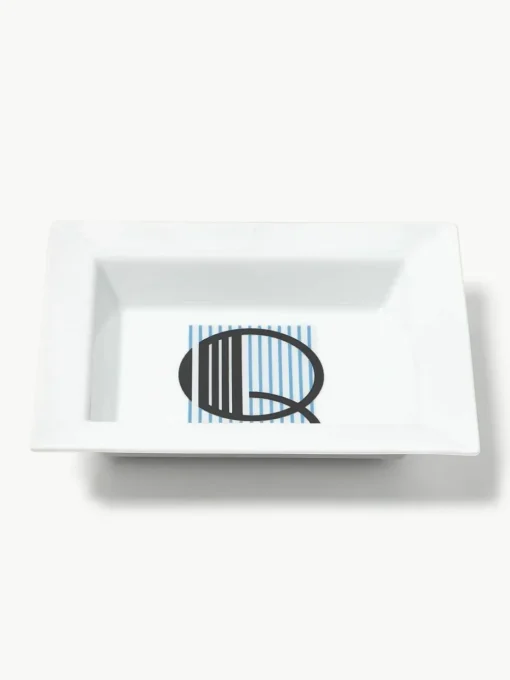 Westwing Collection x MEISSEN, handgefertigte Vide-Poche Initials mit Dekor