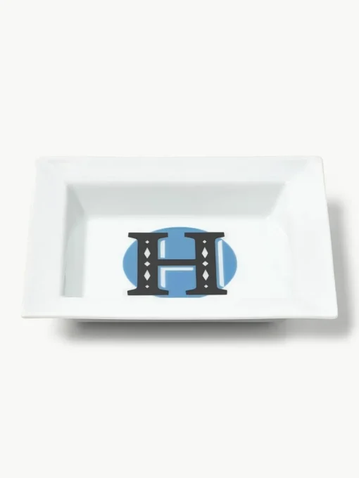 Westwing Collection x MEISSEN, handgefertigte Vide-Poche Initials mit Dekor