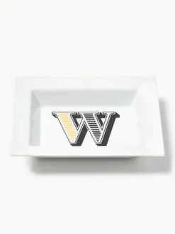 Westwing Collection x MEISSEN, handgefertigte Vide-Poche Initials mit Dekor