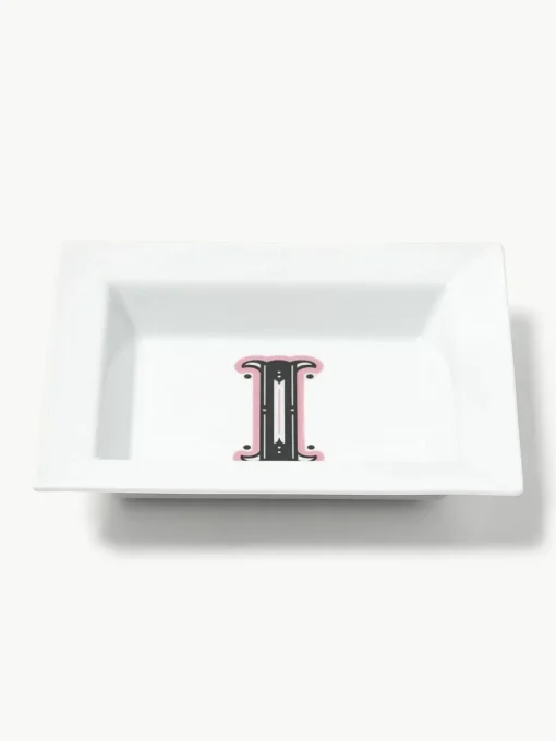 Westwing Collection x MEISSEN, handgefertigte Vide-Poche Initials mit Dekor