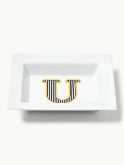 Westwing Collection x MEISSEN, handgefertigte Vide-Poche Initials mit Dekor