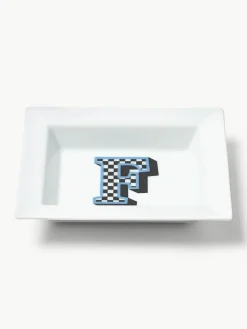 Westwing Collection x MEISSEN, handgefertigte Vide-Poche Initials mit Dekor