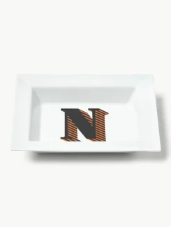 Westwing Collection x MEISSEN, handgefertigte Vide-Poche Initials mit Dekor