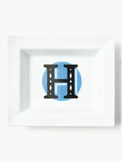 Westwing Collection x MEISSEN, handgefertigte Vide-Poche Initials mit Dekor