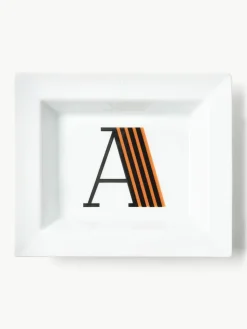 Westwing Collection x MEISSEN, handgefertigte Vide-Poche Initials mit Dekor