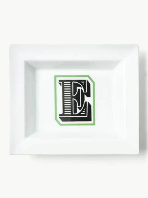 Westwing Collection x MEISSEN, handgefertigte Vide-Poche Initials mit Dekor