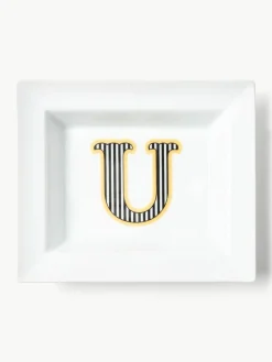 Westwing Collection x MEISSEN, handgefertigte Vide-Poche Initials mit Dekor