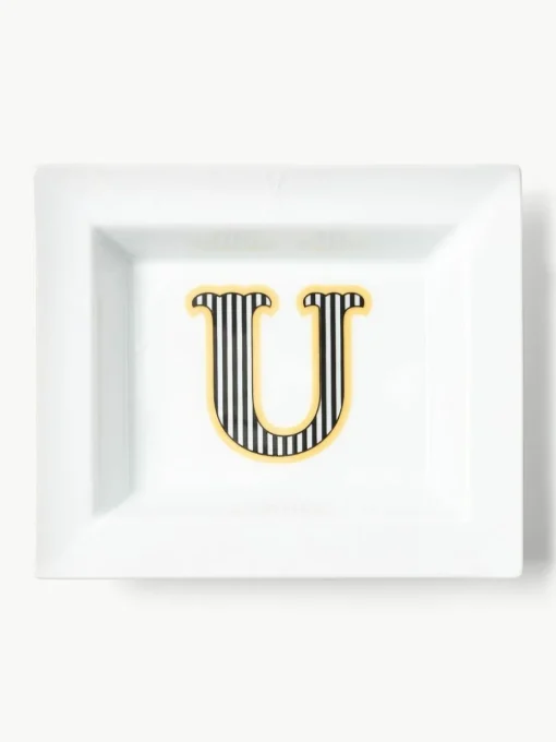 Westwing Collection x MEISSEN, handgefertigte Vide-Poche Initials mit Dekor