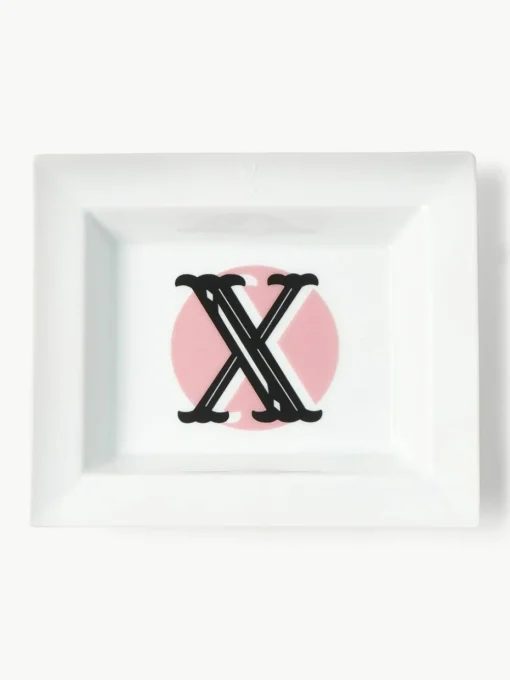 Westwing Collection x MEISSEN, handgefertigte Vide-Poche Initials mit Dekor