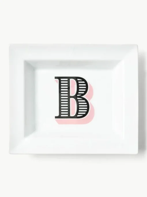 Westwing Collection x MEISSEN, handgefertigte Vide-Poche Initials mit Dekor