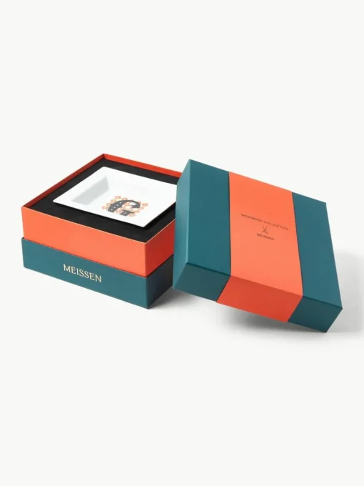 Westwing Collection x MEISSEN, handgefertigte Vide-Poche Initials mit Dekor