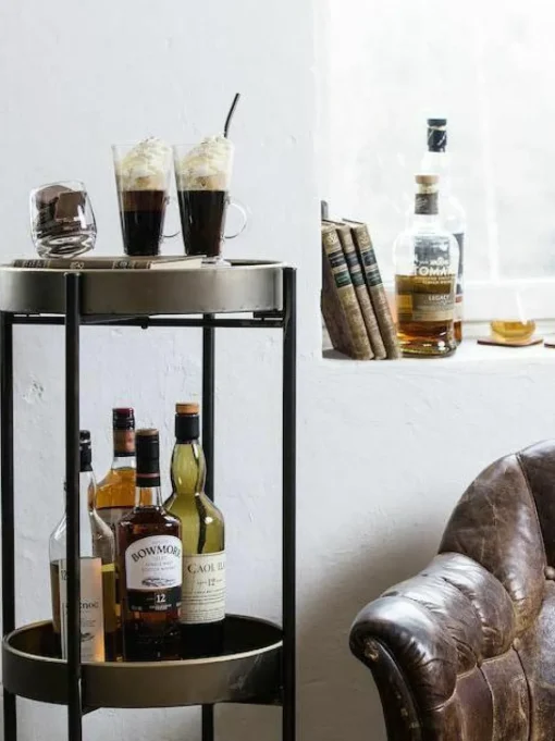 Whiskygläser Rocking mit rundem Boden, 6 Stück