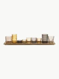 Windlichter Wessel aus Glas, 10er-Set