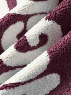 Winterliche Kissenhülle Janara mit Aufschrift