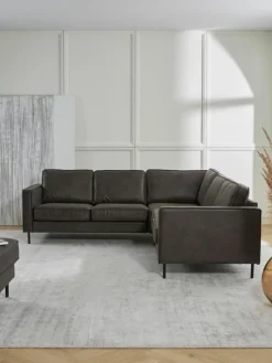 Wohnlandschaft Hunter aus recyceltem Leder