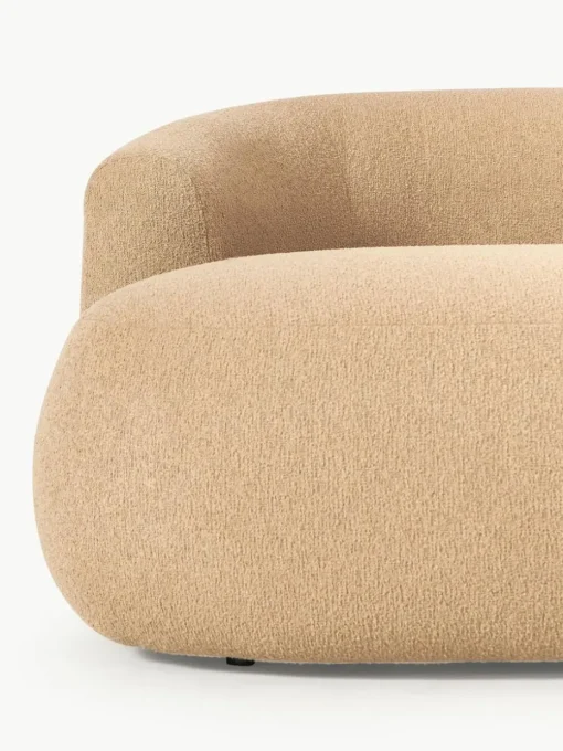 XL Bouclé-Loungesessel Sofia