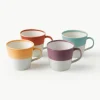 XL Tassen 1815 Brights aus Porzellan, 4er-Set