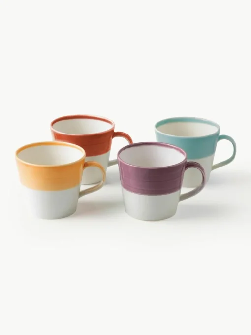XL Tassen 1815 Brights aus Porzellan, 4er-Set