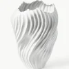 XL Vase Milazzo mit geriffeltem Twist, H 44 cm