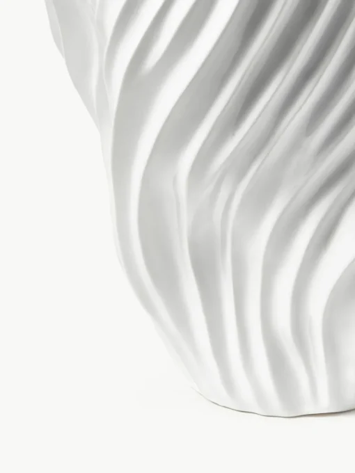 XL Vase Milazzo mit geriffeltem Twist, H 44 cm