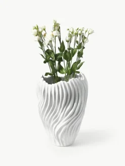 XL Vase Milazzo mit geriffeltem Twist, H 44 cm