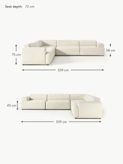 XL-Ecksofa Melva