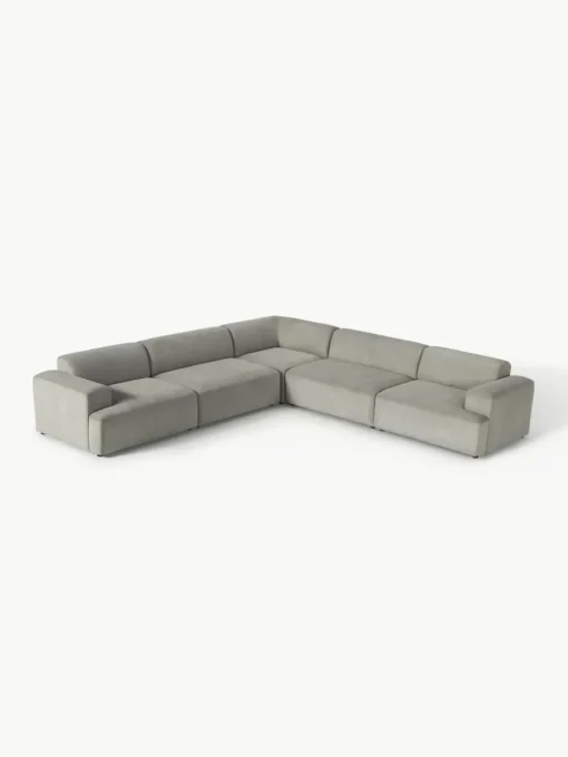 XL-Ecksofa Melva aus Cord
