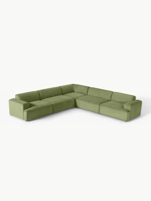 XL-Ecksofa Melva aus Cord