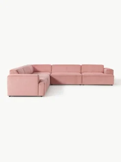 XL-Ecksofa Melva aus Cord