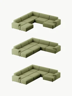 XL-Ecksofa Melva aus Cord