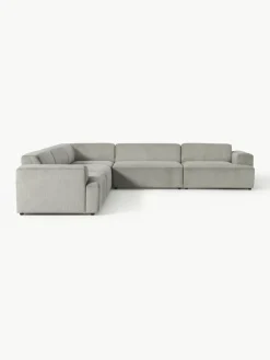 XL-Ecksofa Melva aus Cord